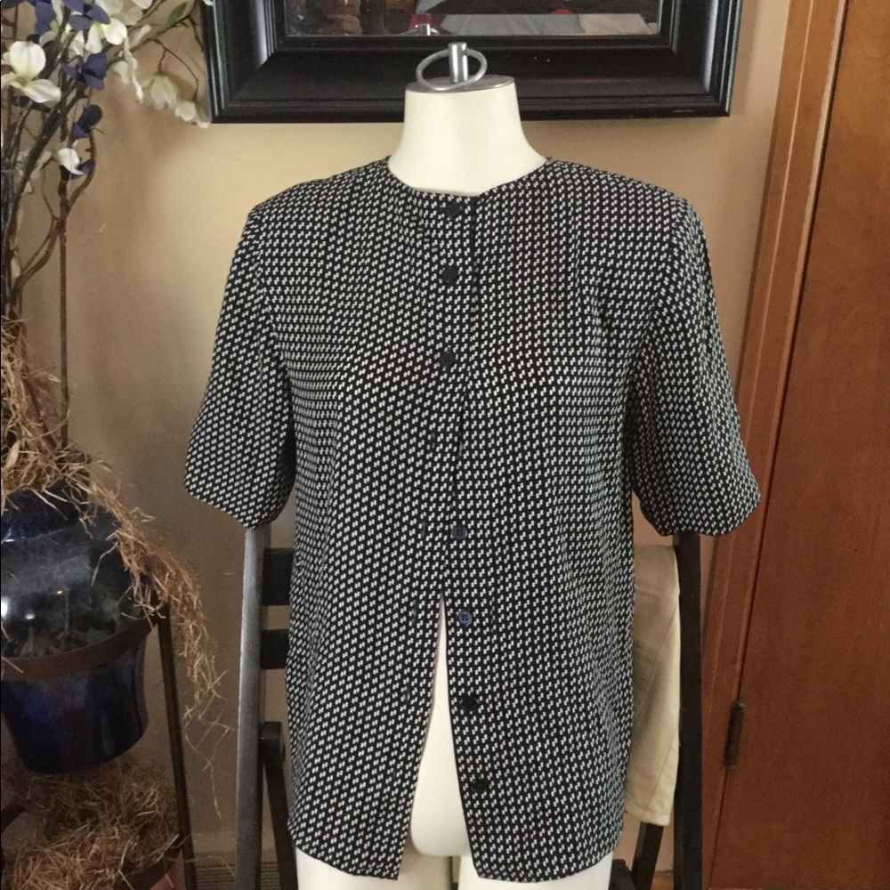 Constance Saunders for Richard Warren II blouse